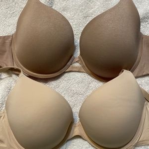 Victoria Secret Bra lot of two size 34D push up